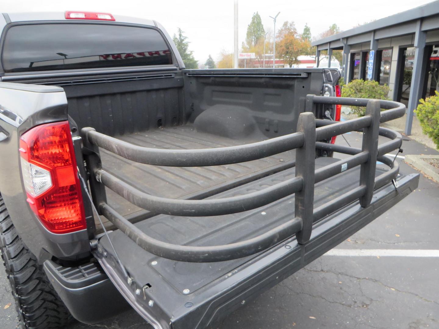 2014 Charcoal Toyota Tundra CrewMax SR5 5.7L V8 CrewMax 4WD (5TFDY5F14EX) with an V8 5.7 Liter engine, Automatic 6-Spd w/Sequential Mode transmission, located at 2630 Grass Valley Highway, Auburn, CA, 95603, (530) 508-5100, 38.937893, -121.095482 - BDS 7" lift kit, Fox remote reservoir coilovers, Fox 2.0 rear shocks, 37" Toyo MT tires, 20" Gear Alloy Big Block wheels, N-Fab running boards, Air Bags, Amp Bed extender, Weathertech floor liners, and window tint. - Photo#14