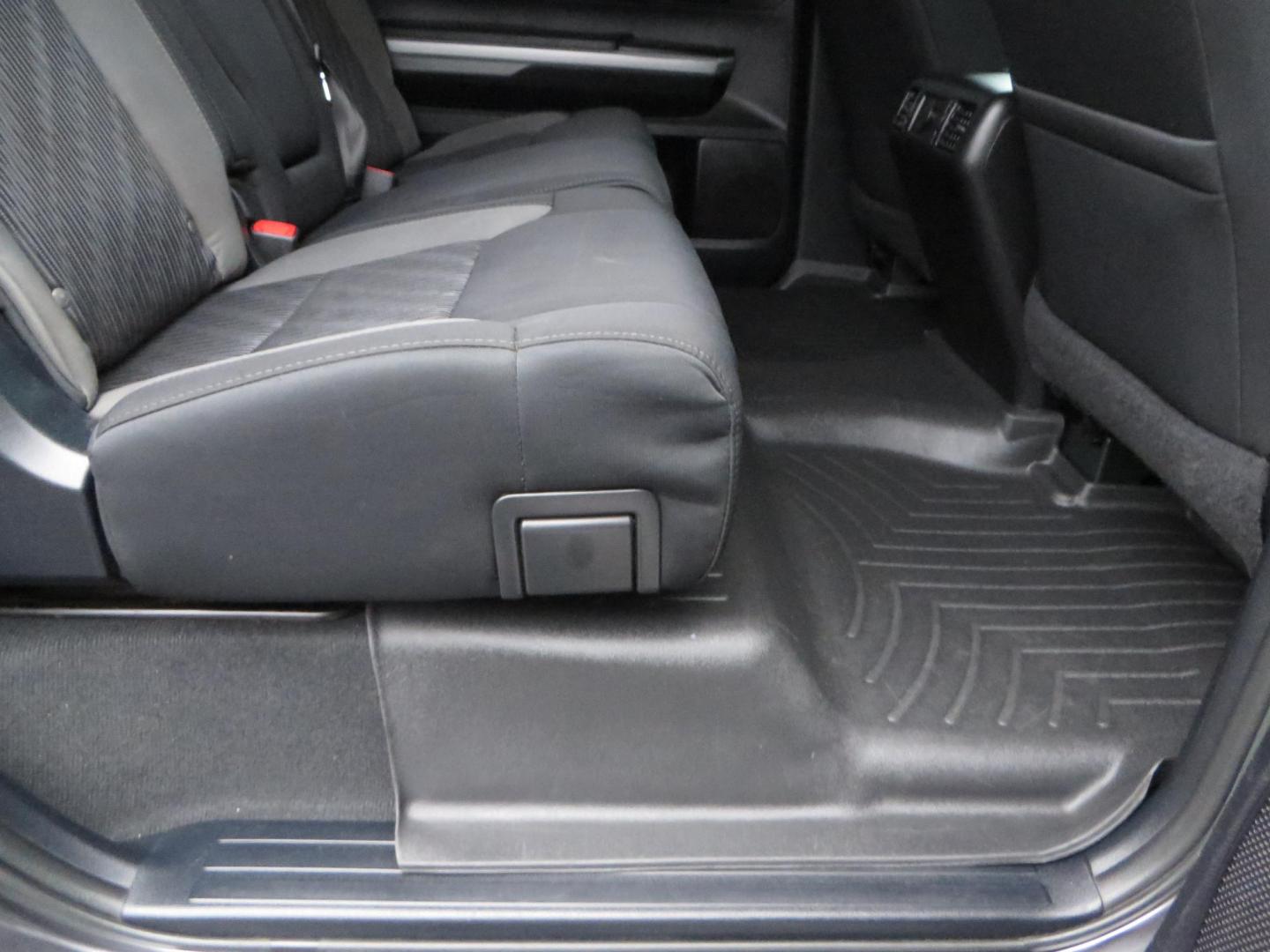 2014 Charcoal Toyota Tundra CrewMax SR5 5.7L V8 CrewMax 4WD (5TFDY5F14EX) with an V8 5.7 Liter engine, Automatic 6-Spd w/Sequential Mode transmission, located at 2630 Grass Valley Highway, Auburn, CA, 95603, (530) 508-5100, 38.937893, -121.095482 - BDS 7" lift kit, Fox remote reservoir coilovers, Fox 2.0 rear shocks, 37" Toyo MT tires, 20" Gear Alloy Big Block wheels, N-Fab running boards, Air Bags, Amp Bed extender, Weathertech floor liners, and window tint. - Photo#59