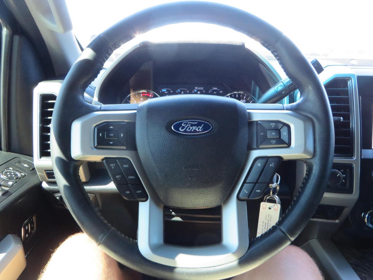 2019 Charcoal /BLACK Ford F250 Super Duty Crew Cab Lariat Crew Cab 4WD (1FT7W2BT0KE) with an V8 Turbo Diesel 6.7 Liter engine, Automatic 6-Spd w/SelectShift and TorqShift-G transmission, located at 2630 Grass Valley Highway, Auburn, CA, 95603, (530) 508-5100, 38.937893, -121.095482 - Features - BDS 4" radius arm suspension system, Fox 2.0 shocks, 37" NItto Ridge Grappler tires, 20" Method NV wheels, and window tint. - Photo#40