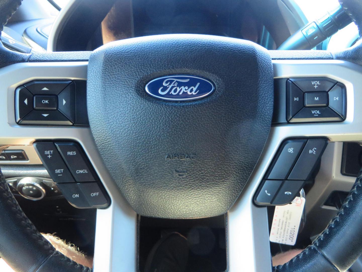 2019 Charcoal /BLACK Ford F250 Super Duty Crew Cab Lariat Crew Cab 4WD (1FT7W2BT0KE) with an V8 Turbo Diesel 6.7 Liter engine, Automatic 6-Spd w/SelectShift and TorqShift-G transmission, located at 2630 Grass Valley Highway, Auburn, CA, 95603, (530) 508-5100, 38.937893, -121.095482 - Features - BDS 4" radius arm suspension system, Fox 2.0 shocks, 37" NItto Ridge Grappler tires, 20" Method NV wheels, and window tint. - Photo#43
