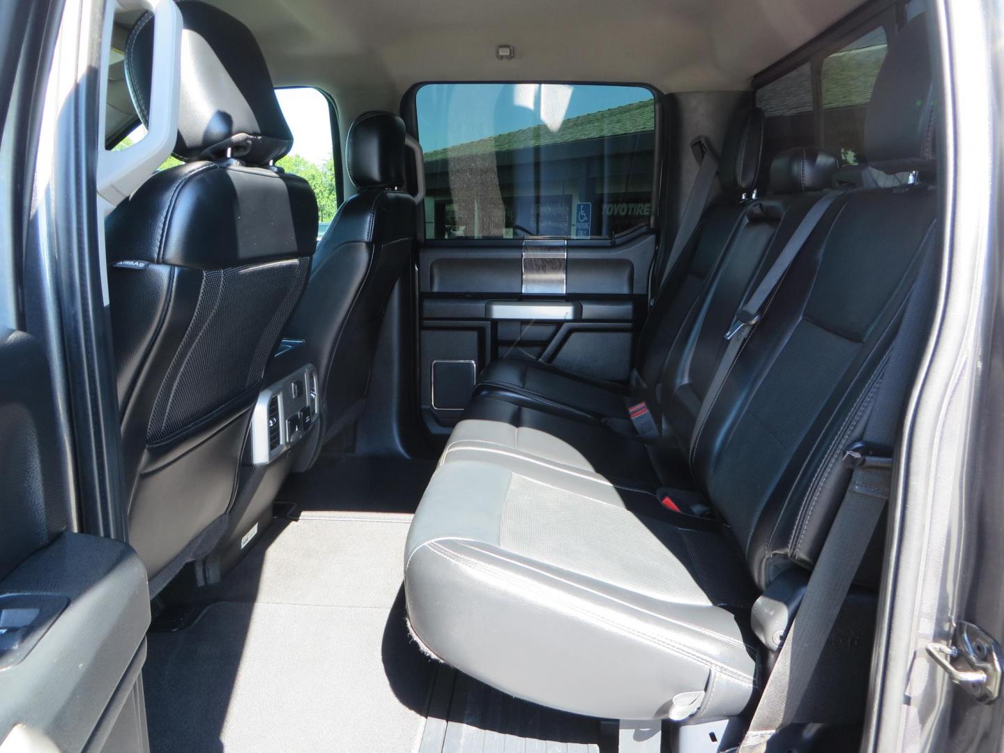 2019 Charcoal /BLACK Ford F250 Super Duty Crew Cab Lariat Crew Cab 4WD (1FT7W2BT0KE) with an V8 Turbo Diesel 6.7 Liter engine, Automatic 6-Spd w/SelectShift and TorqShift-G transmission, located at 2630 Grass Valley Highway, Auburn, CA, 95603, (530) 508-5100, 38.937893, -121.095482 - Features - BDS 4" radius arm suspension system, Fox 2.0 shocks, 37" NItto Ridge Grappler tires, 20" Method NV wheels, and window tint. - Photo#47
