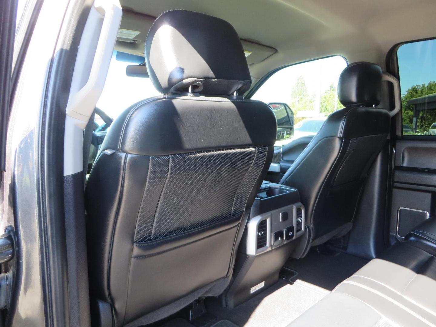 2019 Charcoal /BLACK Ford F250 Super Duty Crew Cab Lariat Crew Cab 4WD (1FT7W2BT0KE) with an V8 Turbo Diesel 6.7 Liter engine, Automatic 6-Spd w/SelectShift and TorqShift-G transmission, located at 2630 Grass Valley Highway, Auburn, CA, 95603, (530) 508-5100, 38.937893, -121.095482 - Features - BDS 4" radius arm suspension system, Fox 2.0 shocks, 37" NItto Ridge Grappler tires, 20" Method NV wheels, and window tint. - Photo#50
