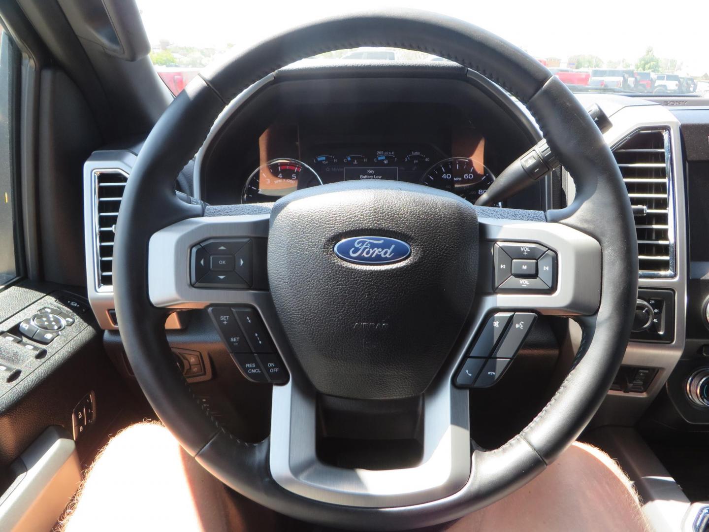 2017 Charcoal Ford F350 Super Duty Crew Cab Platinum Crew Cab Long Bed 4WD (1FT8W3BT5HE) with an V8 Turbo Diesel 6.7L engine, Auto HD 6-Spd SelShft transmission, located at 2630 Grass Valley Highway, Auburn, CA, 95603, (530) 508-5100, 38.937893, -121.095482 - Leveled Long Bed Platinum Superduty sitting on 20" Asanti wheels and Toyo AT3 tires. - Photo#39