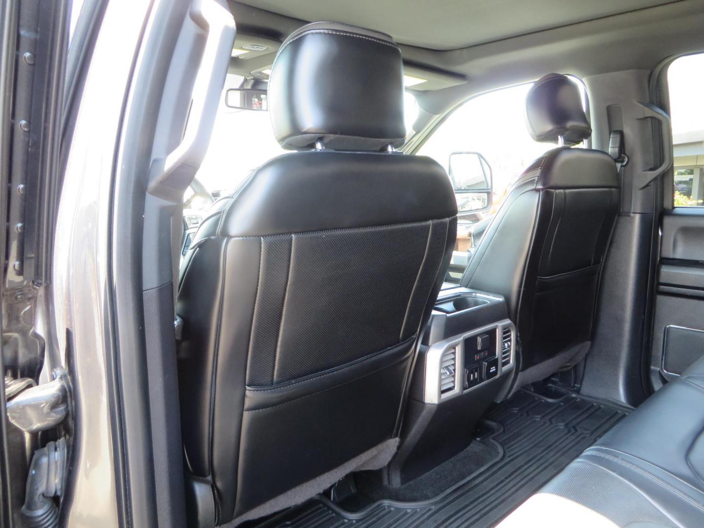2017 Charcoal Ford F350 Super Duty Crew Cab Platinum Crew Cab Long Bed 4WD (1FT8W3BT5HE) with an V8 Turbo Diesel 6.7L engine, Auto HD 6-Spd SelShft transmission, located at 2630 Grass Valley Highway, Auburn, CA, 95603, (530) 508-5100, 38.937893, -121.095482 - Leveled Long Bed Platinum Superduty sitting on 20" Asanti wheels and Toyo AT3 tires. - Photo#49