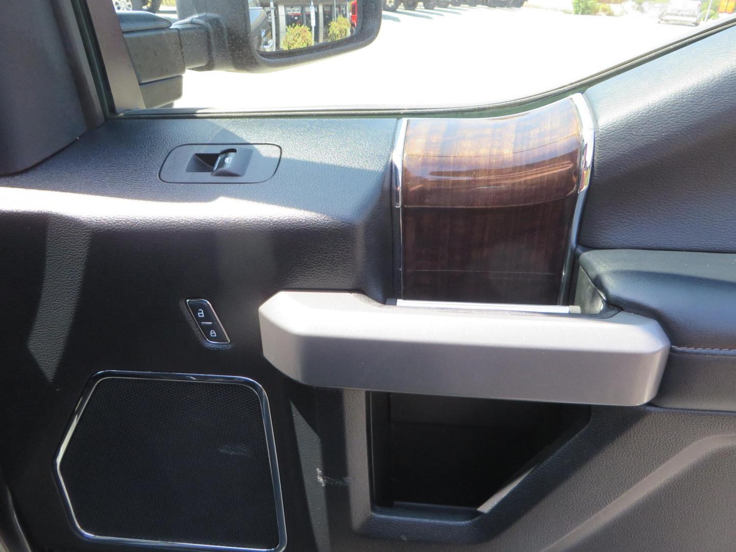 2017 Charcoal Ford F350 Super Duty Crew Cab Platinum Crew Cab Long Bed 4WD (1FT8W3BT5HE) with an V8 Turbo Diesel 6.7L engine, Auto HD 6-Spd SelShft transmission, located at 2630 Grass Valley Highway, Auburn, CA, 95603, (530) 508-5100, 38.937893, -121.095482 - Leveled Long Bed Platinum Superduty sitting on 20" Asanti wheels and Toyo AT3 tires. - Photo#53