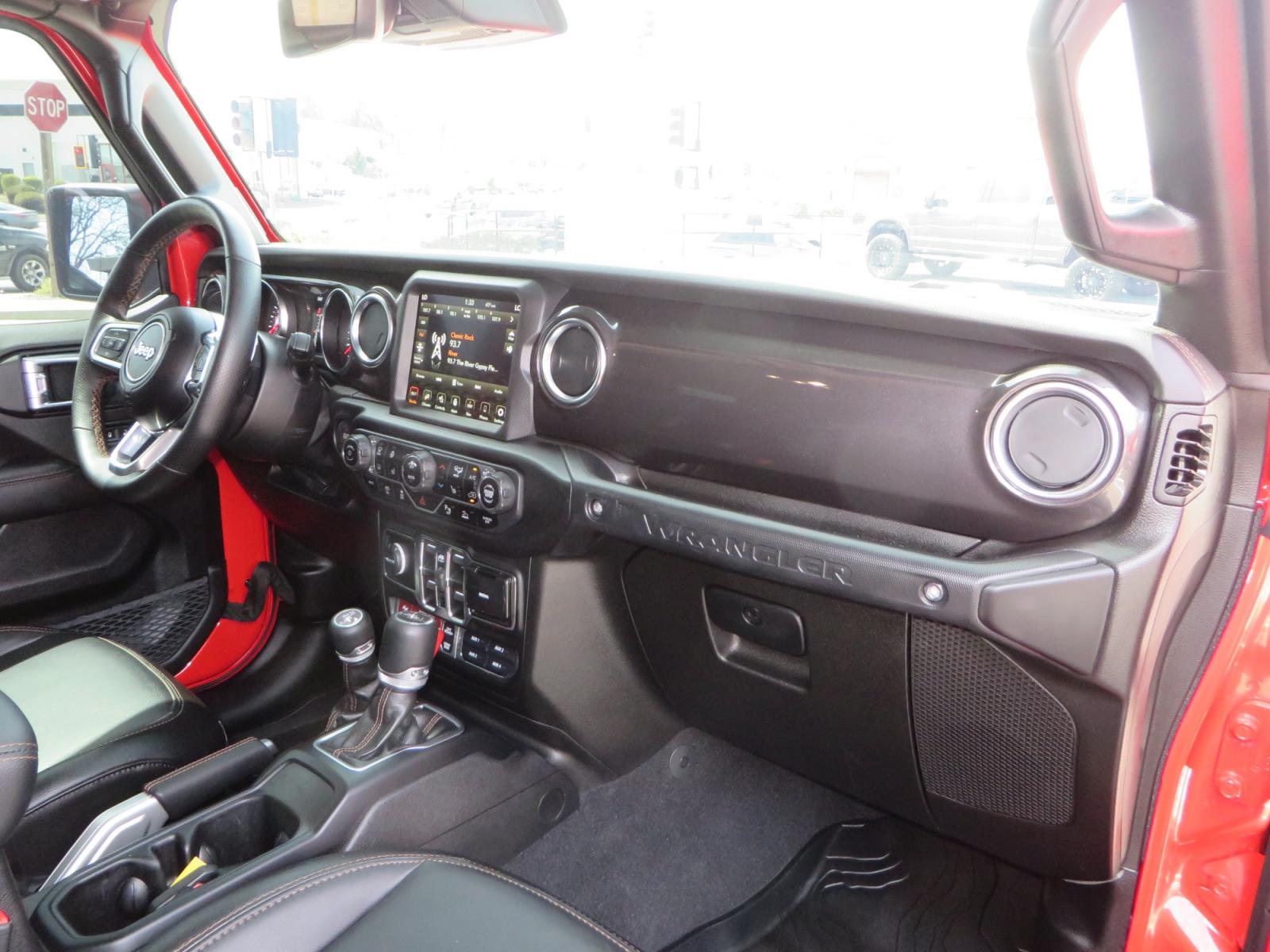 2022 Red /BLACK Jeep Wrangler Unlimited Rubicon 392 (1C4JJXSJ6NW) with an 6.4L V8 DOHC 32V engine, 6A transmission, located at 2630 Grass Valley Highway, Auburn, CA, 95603, (530) 508-5100, 38.937893, -121.095482 - 392 HEMI Rubicon ready for the track or trail. Must see before its gone! - Photo #47