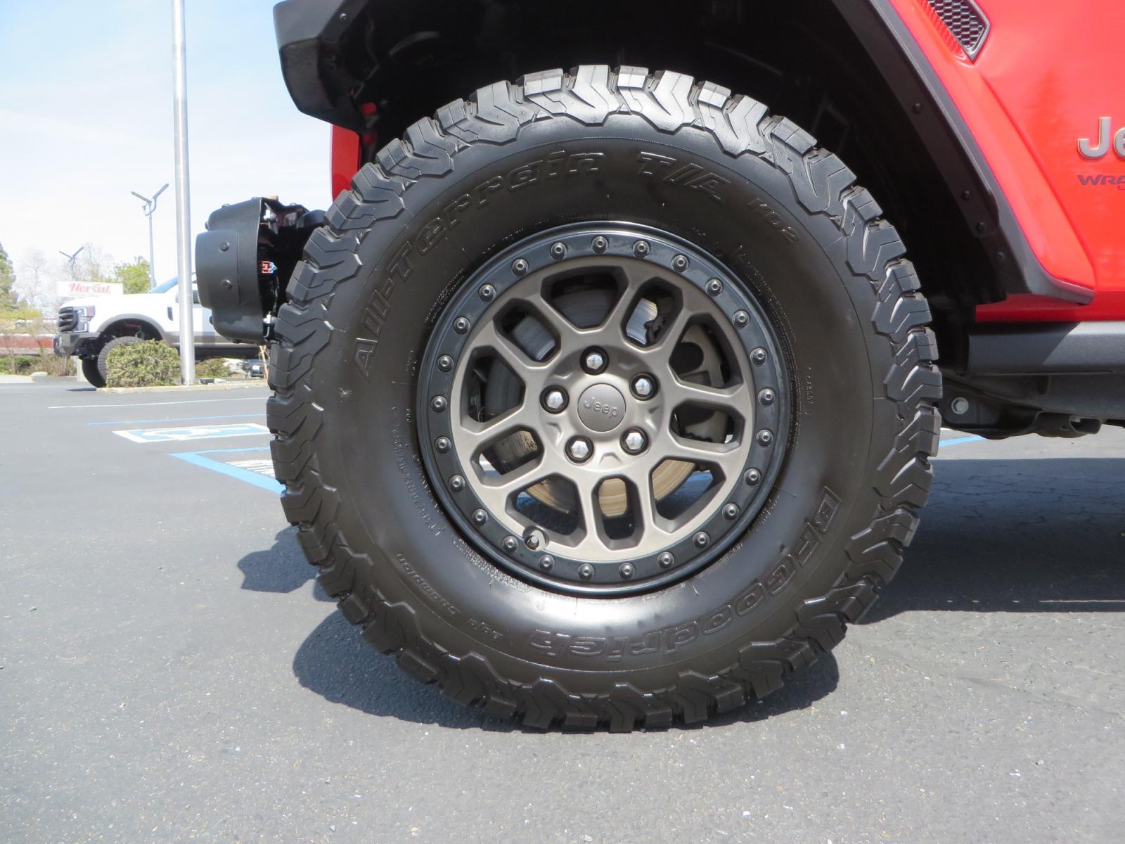 2022 Red /BLACK Jeep Wrangler Unlimited Rubicon 392 (1C4JJXSJ6NW) with an 6.4L V8 DOHC 32V engine, 6A transmission, located at 2630 Grass Valley Highway, Auburn, CA, 95603, (530) 508-5100, 38.937893, -121.095482 - 392 HEMI Rubicon ready for the track or trail. Must see before its gone! - Photo #8