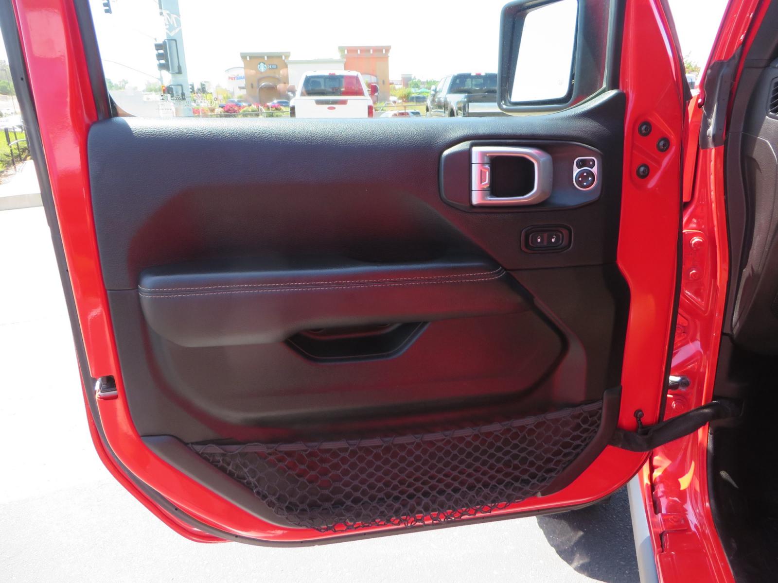 2020 Red /TAN Jeep Wrangler Unlimited Rubicon (1C4HJXFN8LW) with an 2.0L L4 DOHC 16V TURBO engine, 6A transmission, located at 2630 Grass Valley Highway, Auburn, CA, 95603, (530) 508-5100, 38.937893, -121.095482 - Featuring a brand new set of 17" Fuel Recoil wheels and 35" Toyo RT trail tires. - Photo #12