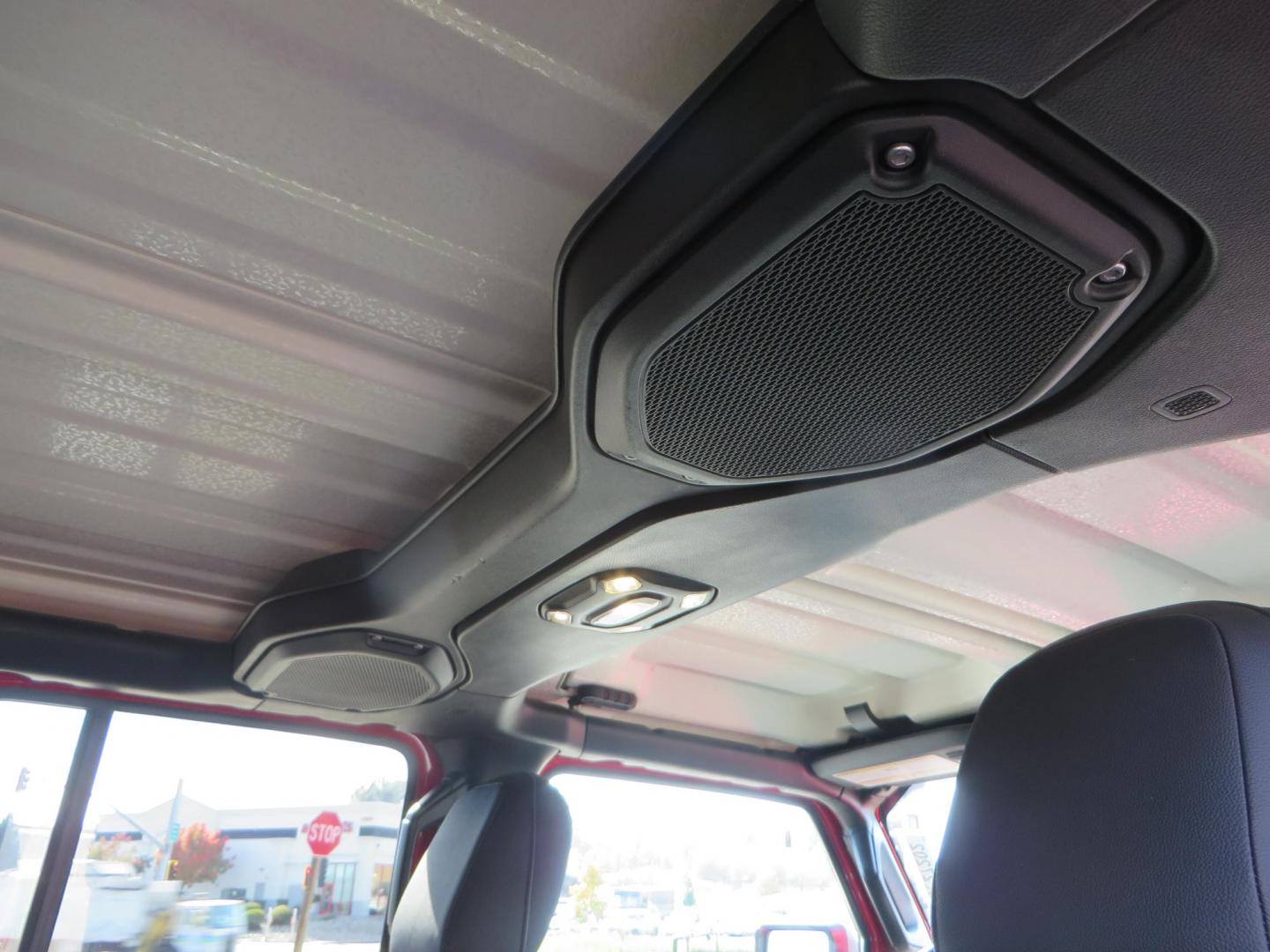 2020 Red /BLACK Jeep Wrangler Unlimited Rubicon (1C4HJXFN8LW) with an 2.0L L4 DOHC 16V TURBO engine, 6A transmission, located at 2630 Grass Valley Highway, Auburn, CA, 95603, (530) 508-5100, 38.937893, -121.095482 - Features - 17'' Fuel Recoil wheels, 35'' Nitto Ridge Grappler tires, Smittybilt XRC Flat fenders, Smittybilt inner fender liners, and new Alea Leather. - Photo#57