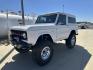 1971 White /Black / Grey Ford Bronco (U15GLK86693) with an 302 engine, np 435 4 speed transmission, located at 2630 Grass Valley Highway, Auburn, CA, 95603, (530) 508-5100, 38.937893, -121.095482 - 1971 FORD BRONCO BUILD CALIFORNIA BRONCO HARD TOP AND NO RUST REBUILT 302 WITH PERFORMANCE CAM, EDELBROCK MANIFOLD, HOLLEY AVENGER 650 CARB & MSD IGNITION NP 435 4 SPEED WITH WILD HORSE BILLET SHIFT EXTENDER DANA 20 WITH WILD HORSE TWIN STICK TRANSFER CASE NEW PAINLESS WIRING HARNESS RHINO LIN - Photo#10