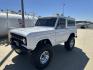 1971 White /Black / Grey Ford Bronco (U15GLK86693) with an 302 engine, np 435 4 speed transmission, located at 2630 Grass Valley Highway, Auburn, CA, 95603, (530) 508-5100, 38.937893, -121.095482 - 1971 FORD BRONCO BUILD CALIFORNIA BRONCO HARD TOP AND NO RUST REBUILT 302 WITH PERFORMANCE CAM, EDELBROCK MANIFOLD, HOLLEY AVENGER 650 CARB & MSD IGNITION NP 435 4 SPEED WITH WILD HORSE BILLET SHIFT EXTENDER DANA 20 WITH WILD HORSE TWIN STICK TRANSFER CASE NEW PAINLESS WIRING HARNESS RHINO LIN - Photo#11