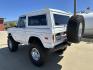 1971 White /Black / Grey Ford Bronco (U15GLK86693) with an 302 engine, np 435 4 speed transmission, located at 2630 Grass Valley Highway, Auburn, CA, 95603, (530) 508-5100, 38.937893, -121.095482 - 1971 FORD BRONCO BUILD CALIFORNIA BRONCO HARD TOP AND NO RUST REBUILT 302 WITH PERFORMANCE CAM, EDELBROCK MANIFOLD, HOLLEY AVENGER 650 CARB & MSD IGNITION NP 435 4 SPEED WITH WILD HORSE BILLET SHIFT EXTENDER DANA 20 WITH WILD HORSE TWIN STICK TRANSFER CASE NEW PAINLESS WIRING HARNESS RHINO LIN - Photo#16