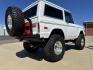 1971 White /Black / Grey Ford Bronco (U15GLK86693) with an 302 engine, np 435 4 speed transmission, located at 2630 Grass Valley Highway, Auburn, CA, 95603, (530) 508-5100, 38.937893, -121.095482 - 1971 FORD BRONCO BUILD CALIFORNIA BRONCO HARD TOP AND NO RUST REBUILT 302 WITH PERFORMANCE CAM, EDELBROCK MANIFOLD, HOLLEY AVENGER 650 CARB & MSD IGNITION NP 435 4 SPEED WITH WILD HORSE BILLET SHIFT EXTENDER DANA 20 WITH WILD HORSE TWIN STICK TRANSFER CASE NEW PAINLESS WIRING HARNESS RHINO LIN - Photo#21