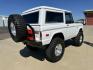 1971 White /Black / Grey Ford Bronco (U15GLK86693) with an 302 engine, np 435 4 speed transmission, located at 2630 Grass Valley Highway, Auburn, CA, 95603, (530) 508-5100, 38.937893, -121.095482 - 1971 FORD BRONCO BUILD CALIFORNIA BRONCO HARD TOP AND NO RUST REBUILT 302 WITH PERFORMANCE CAM, EDELBROCK MANIFOLD, HOLLEY AVENGER 650 CARB & MSD IGNITION NP 435 4 SPEED WITH WILD HORSE BILLET SHIFT EXTENDER DANA 20 WITH WILD HORSE TWIN STICK TRANSFER CASE NEW PAINLESS WIRING HARNESS RHINO LIN - Photo#22