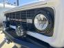 1971 White /Black / Grey Ford Bronco (U15GLK86693) with an 302 engine, np 435 4 speed transmission, located at 2630 Grass Valley Highway, Auburn, CA, 95603, (530) 508-5100, 38.937893, -121.095482 - 1971 FORD BRONCO BUILD CALIFORNIA BRONCO HARD TOP AND NO RUST REBUILT 302 WITH PERFORMANCE CAM, EDELBROCK MANIFOLD, HOLLEY AVENGER 650 CARB & MSD IGNITION NP 435 4 SPEED WITH WILD HORSE BILLET SHIFT EXTENDER DANA 20 WITH WILD HORSE TWIN STICK TRANSFER CASE NEW PAINLESS WIRING HARNESS RHINO LIN - Photo#43