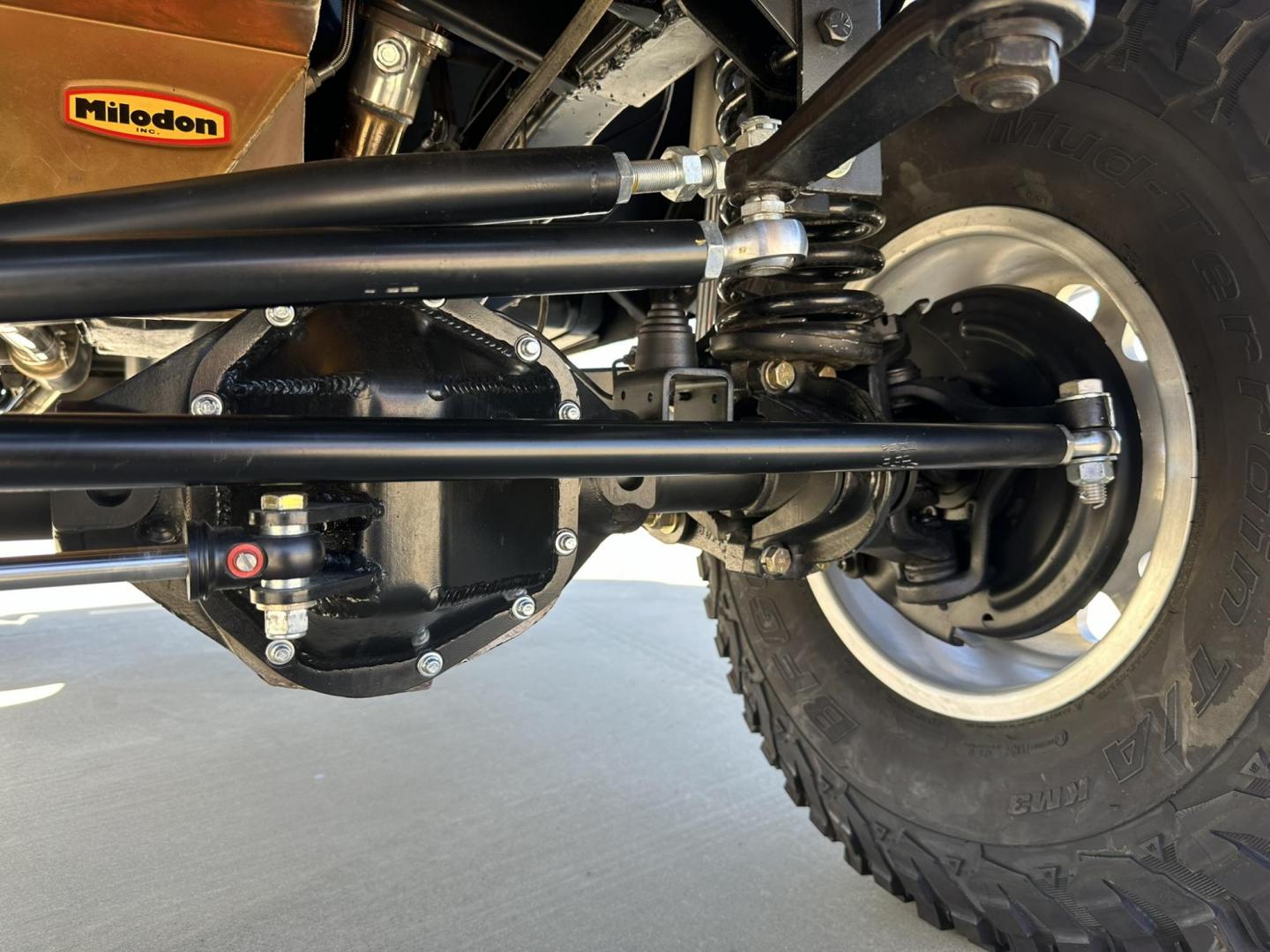 1971 White /Black / Grey Ford Bronco (U15GLK86693) with an 302 engine, np 435 4 speed transmission, located at 2630 Grass Valley Highway, Auburn, CA, 95603, (530) 508-5100, 38.937893, -121.095482 - 1971 FORD BRONCO BUILD CALIFORNIA BRONCO HARD TOP AND NO RUST REBUILT 302 WITH PERFORMANCE CAM, EDELBROCK MANIFOLD, HOLLEY AVENGER 650 CARB & MSD IGNITION NP 435 4 SPEED WITH WILD HORSE BILLET SHIFT EXTENDER DANA 20 WITH WILD HORSE TWIN STICK TRANSFER CASE NEW PAINLESS WIRING HARNESS RHINO LIN - Photo#57