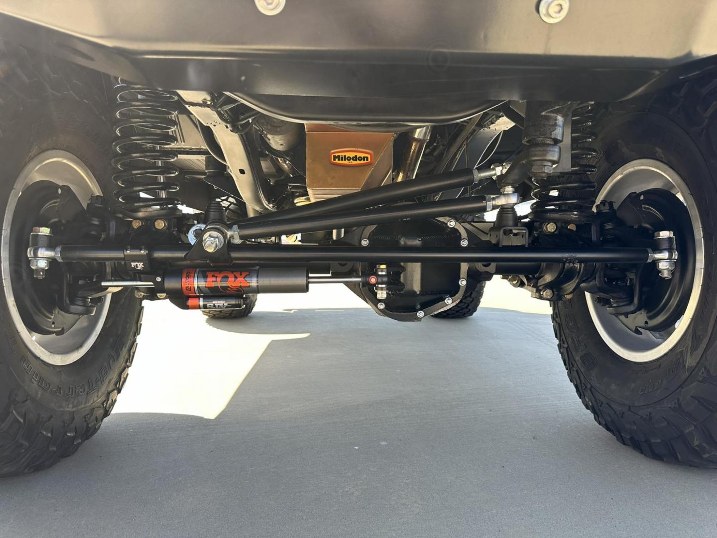 1971 White /Black / Grey Ford Bronco (U15GLK86693) with an 302 engine, np 435 4 speed transmission, located at 2630 Grass Valley Highway, Auburn, CA, 95603, (530) 508-5100, 38.937893, -121.095482 - 1971 FORD BRONCO BUILD CALIFORNIA BRONCO HARD TOP AND NO RUST REBUILT 302 WITH PERFORMANCE CAM, EDELBROCK MANIFOLD, HOLLEY AVENGER 650 CARB & MSD IGNITION NP 435 4 SPEED WITH WILD HORSE BILLET SHIFT EXTENDER DANA 20 WITH WILD HORSE TWIN STICK TRANSFER CASE NEW PAINLESS WIRING HARNESS RHINO LIN - Photo#56