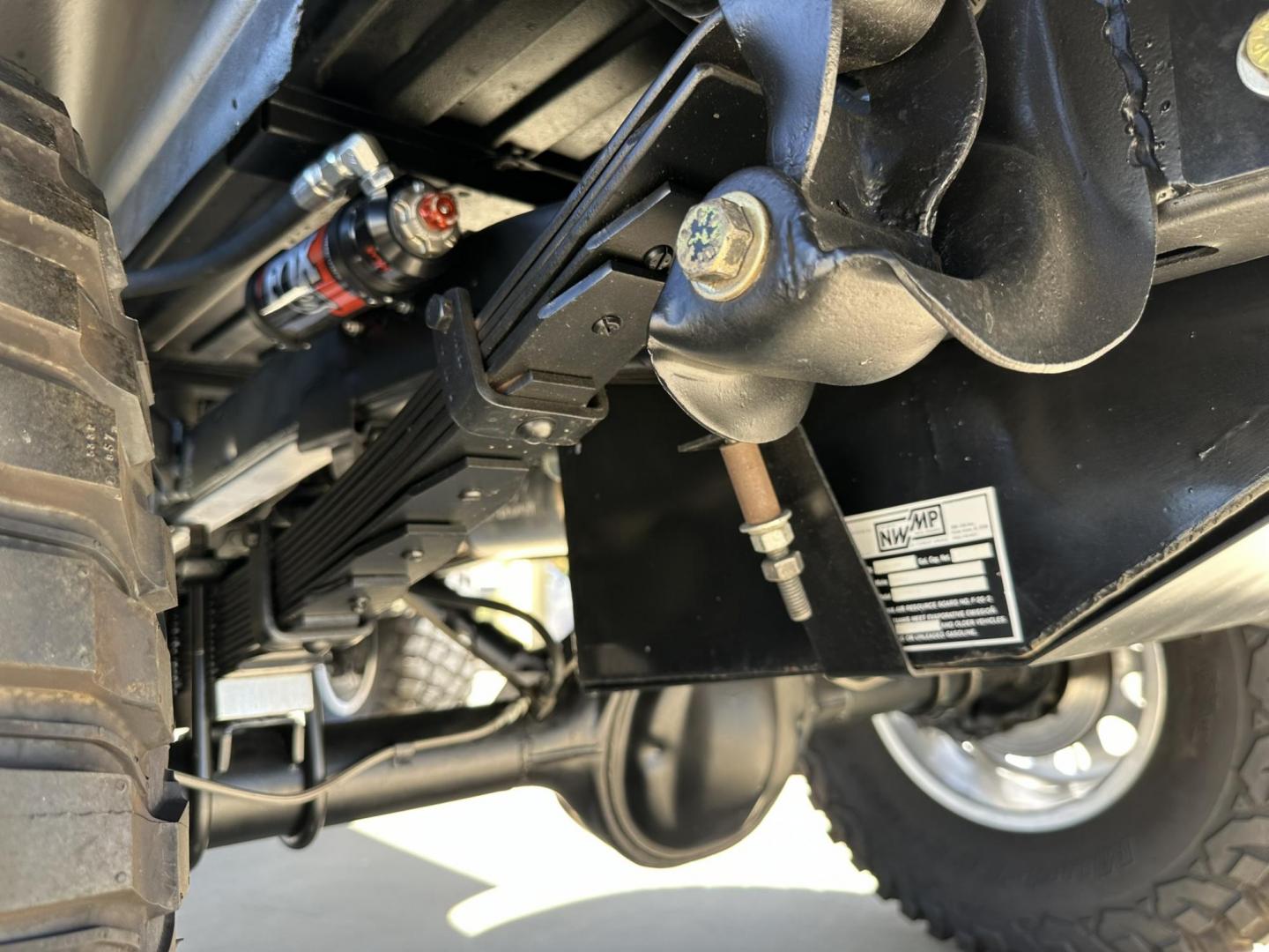 1971 White /Black / Grey Ford Bronco (U15GLK86693) with an 302 engine, np 435 4 speed transmission, located at 2630 Grass Valley Highway, Auburn, CA, 95603, (530) 508-5100, 38.937893, -121.095482 - 1971 FORD BRONCO BUILD CALIFORNIA BRONCO HARD TOP AND NO RUST REBUILT 302 WITH PERFORMANCE CAM, EDELBROCK MANIFOLD, HOLLEY AVENGER 650 CARB & MSD IGNITION NP 435 4 SPEED WITH WILD HORSE BILLET SHIFT EXTENDER DANA 20 WITH WILD HORSE TWIN STICK TRANSFER CASE NEW PAINLESS WIRING HARNESS RHINO LIN - Photo#70