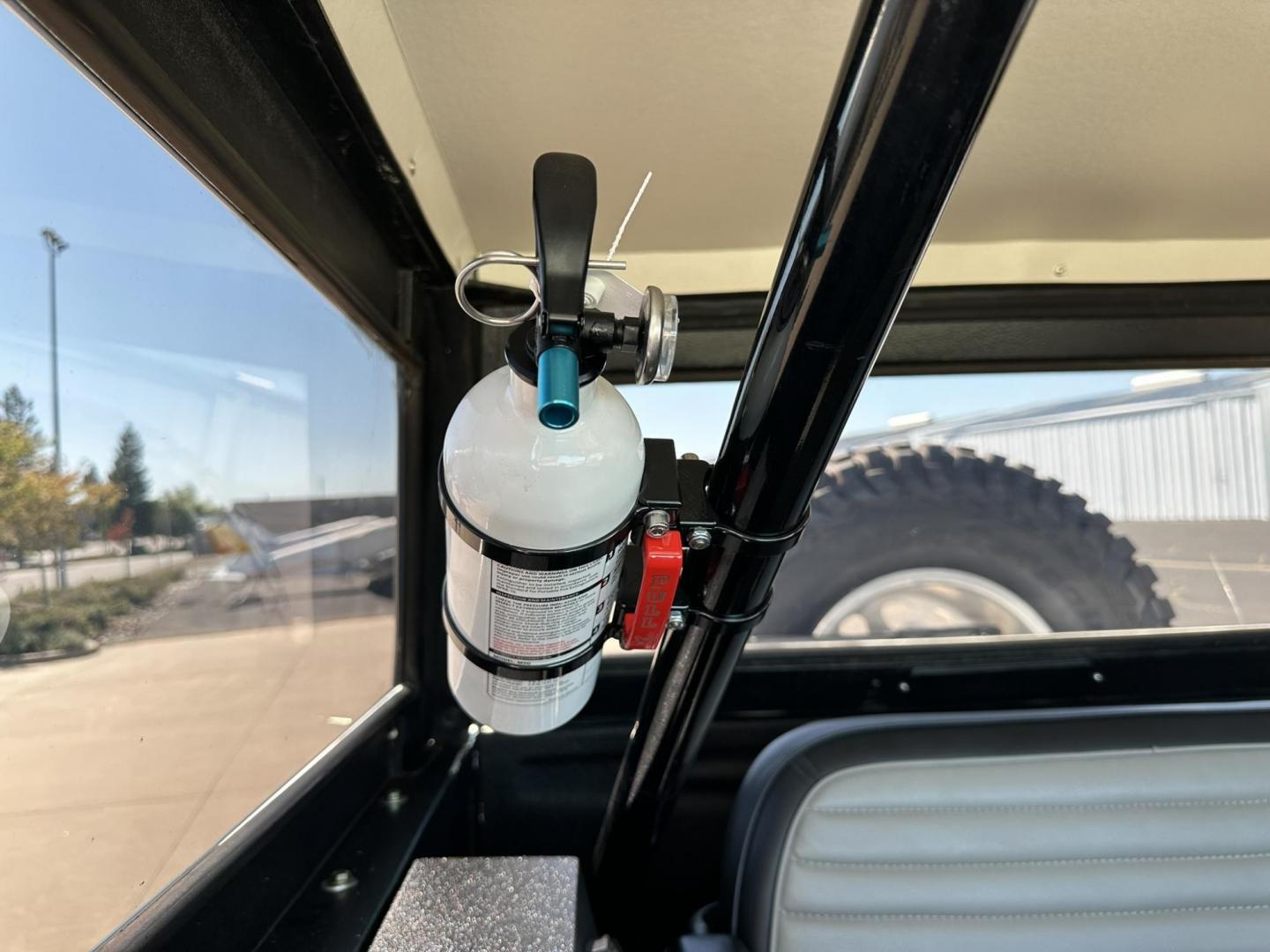 1971 White /Black / Grey Ford Bronco (U15GLK86693) with an 302 engine, np 435 4 speed transmission, located at 2630 Grass Valley Highway, Auburn, CA, 95603, (530) 508-5100, 38.937893, -121.095482 - 1971 FORD BRONCO BUILD CALIFORNIA BRONCO HARD TOP AND NO RUST REBUILT 302 WITH PERFORMANCE CAM, EDELBROCK MANIFOLD, HOLLEY AVENGER 650 CARB & MSD IGNITION NP 435 4 SPEED WITH WILD HORSE BILLET SHIFT EXTENDER DANA 20 WITH WILD HORSE TWIN STICK TRANSFER CASE NEW PAINLESS WIRING HARNESS RHINO LIN - Photo#117