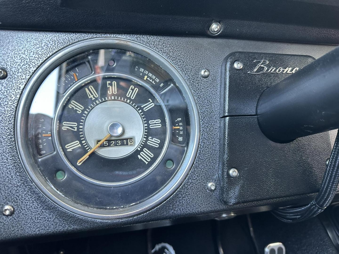 1971 White /Black / Grey Ford Bronco (U15GLK86693) with an 302 engine, np 435 4 speed transmission, located at 2630 Grass Valley Highway, Auburn, CA, 95603, (530) 508-5100, 38.937893, -121.095482 - 1971 FORD BRONCO BUILD CALIFORNIA BRONCO HARD TOP AND NO RUST REBUILT 302 WITH PERFORMANCE CAM, EDELBROCK MANIFOLD, HOLLEY AVENGER 650 CARB & MSD IGNITION NP 435 4 SPEED WITH WILD HORSE BILLET SHIFT EXTENDER DANA 20 WITH WILD HORSE TWIN STICK TRANSFER CASE NEW PAINLESS WIRING HARNESS RHINO LIN - Photo#145