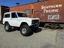 1971 White /Black / Grey Ford Bronco (U15GLK86693) with an 302 engine, np 435 4 speed transmission, located at 2630 Grass Valley Highway, Auburn, CA, 95603, (530) 508-5100, 38.937893, -121.095482 - 1971 FORD BRONCO BUILD CALIFORNIA BRONCO HARD TOP AND NO RUST REBUILT 302 WITH PERFORMANCE CAM, EDELBROCK MANIFOLD, HOLLEY AVENGER 650 CARB & MSD IGNITION NP 435 4 SPEED WITH WILD HORSE BILLET SHIFT EXTENDER DANA 20 WITH WILD HORSE TWIN STICK TRANSFER CASE NEW PAINLESS WIRING HARNESS RHINO LIN - Photo#160