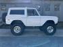 1971 White /Black / Grey Ford Bronco (U15GLK86693) with an 302 engine, np 435 4 speed transmission, located at 2630 Grass Valley Highway, Auburn, CA, 95603, (530) 508-5100, 38.937893, -121.095482 - 1971 FORD BRONCO BUILD CALIFORNIA BRONCO HARD TOP AND NO RUST REBUILT 302 WITH PERFORMANCE CAM, EDELBROCK MANIFOLD, HOLLEY AVENGER 650 CARB & MSD IGNITION NP 435 4 SPEED WITH WILD HORSE BILLET SHIFT EXTENDER DANA 20 WITH WILD HORSE TWIN STICK TRANSFER CASE NEW PAINLESS WIRING HARNESS RHINO LIN - Photo#169