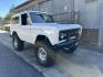 1971 White /Black / Grey Ford Bronco (U15GLK86693) with an 302 engine, np 435 4 speed transmission, located at 2630 Grass Valley Highway, Auburn, CA, 95603, (530) 508-5100, 38.937893, -121.095482 - 1971 FORD BRONCO BUILD CALIFORNIA BRONCO HARD TOP AND NO RUST REBUILT 302 WITH PERFORMANCE CAM, EDELBROCK MANIFOLD, HOLLEY AVENGER 650 CARB & MSD IGNITION NP 435 4 SPEED WITH WILD HORSE BILLET SHIFT EXTENDER DANA 20 WITH WILD HORSE TWIN STICK TRANSFER CASE NEW PAINLESS WIRING HARNESS RHINO LIN - Photo#168