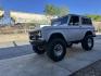1971 White /Black / Grey Ford Bronco (U15GLK86693) with an 302 engine, np 435 4 speed transmission, located at 2630 Grass Valley Highway, Auburn, CA, 95603, (530) 508-5100, 38.937893, -121.095482 - 1971 FORD BRONCO BUILD CALIFORNIA BRONCO HARD TOP AND NO RUST REBUILT 302 WITH PERFORMANCE CAM, EDELBROCK MANIFOLD, HOLLEY AVENGER 650 CARB & MSD IGNITION NP 435 4 SPEED WITH WILD HORSE BILLET SHIFT EXTENDER DANA 20 WITH WILD HORSE TWIN STICK TRANSFER CASE NEW PAINLESS WIRING HARNESS RHINO LIN - Photo#176