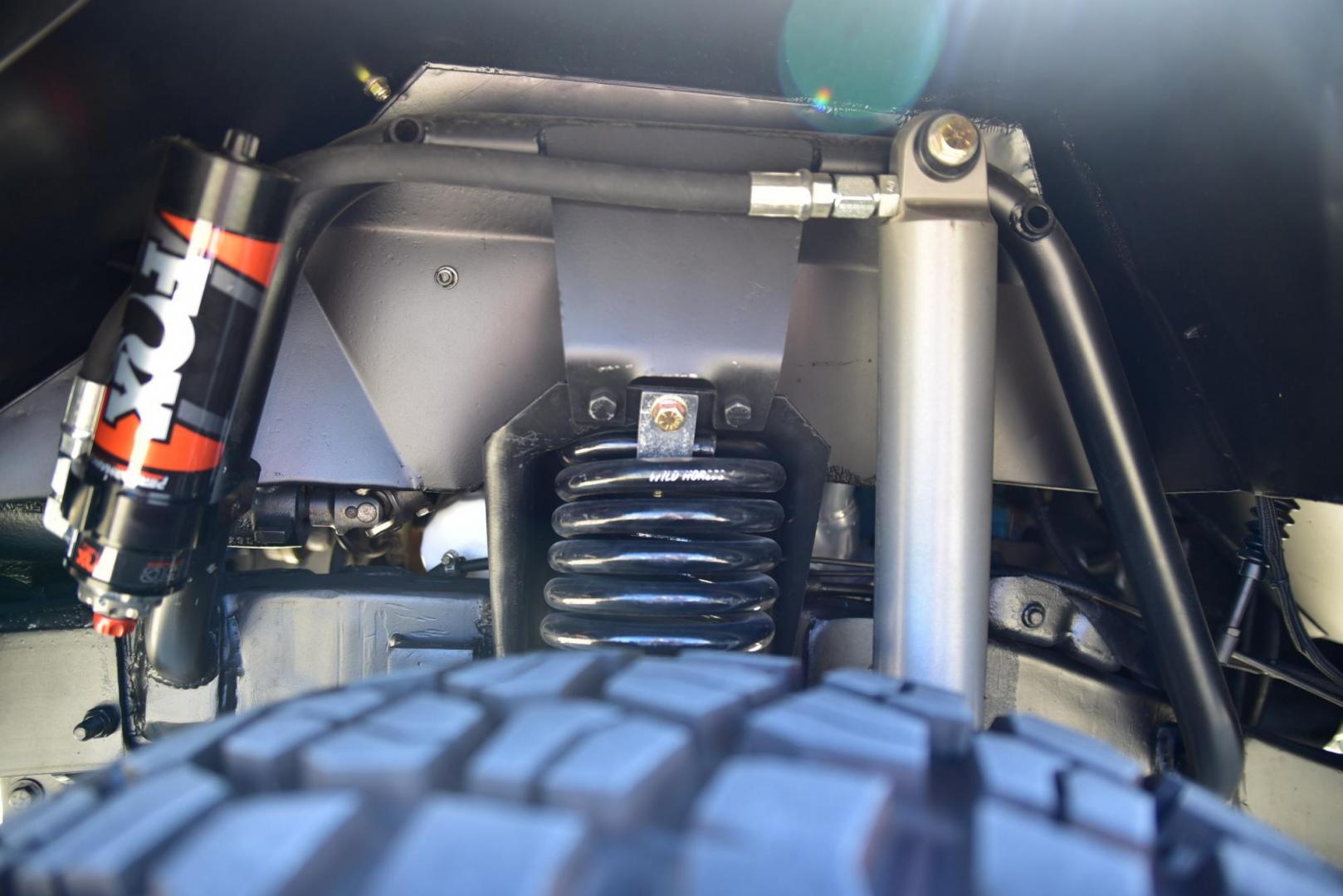 1971 White /Black / Grey Ford Bronco (U15GLK86693) with an 302 engine, np 435 4 speed transmission, located at 2630 Grass Valley Highway, Auburn, CA, 95603, (530) 508-5100, 38.937893, -121.095482 - 1971 FORD BRONCO BUILD CALIFORNIA BRONCO HARD TOP AND NO RUST REBUILT 302 WITH PERFORMANCE CAM, EDELBROCK MANIFOLD, HOLLEY AVENGER 650 CARB & MSD IGNITION NP 435 4 SPEED WITH WILD HORSE BILLET SHIFT EXTENDER DANA 20 WITH WILD HORSE TWIN STICK TRANSFER CASE NEW PAINLESS WIRING HARNESS RHINO LIN - Photo#239