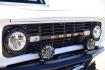 1971 White /Black / Grey Ford Bronco (U15GLK86693) with an 302 engine, np 435 4 speed transmission, located at 2630 Grass Valley Highway, Auburn, CA, 95603, (530) 508-5100, 38.937893, -121.095482 - 1971 FORD BRONCO BUILD CALIFORNIA BRONCO HARD TOP AND NO RUST REBUILT 302 WITH PERFORMANCE CAM, EDELBROCK MANIFOLD, HOLLEY AVENGER 650 CARB & MSD IGNITION NP 435 4 SPEED WITH WILD HORSE BILLET SHIFT EXTENDER DANA 20 WITH WILD HORSE TWIN STICK TRANSFER CASE NEW PAINLESS WIRING HARNESS RHINO LIN - Photo#256