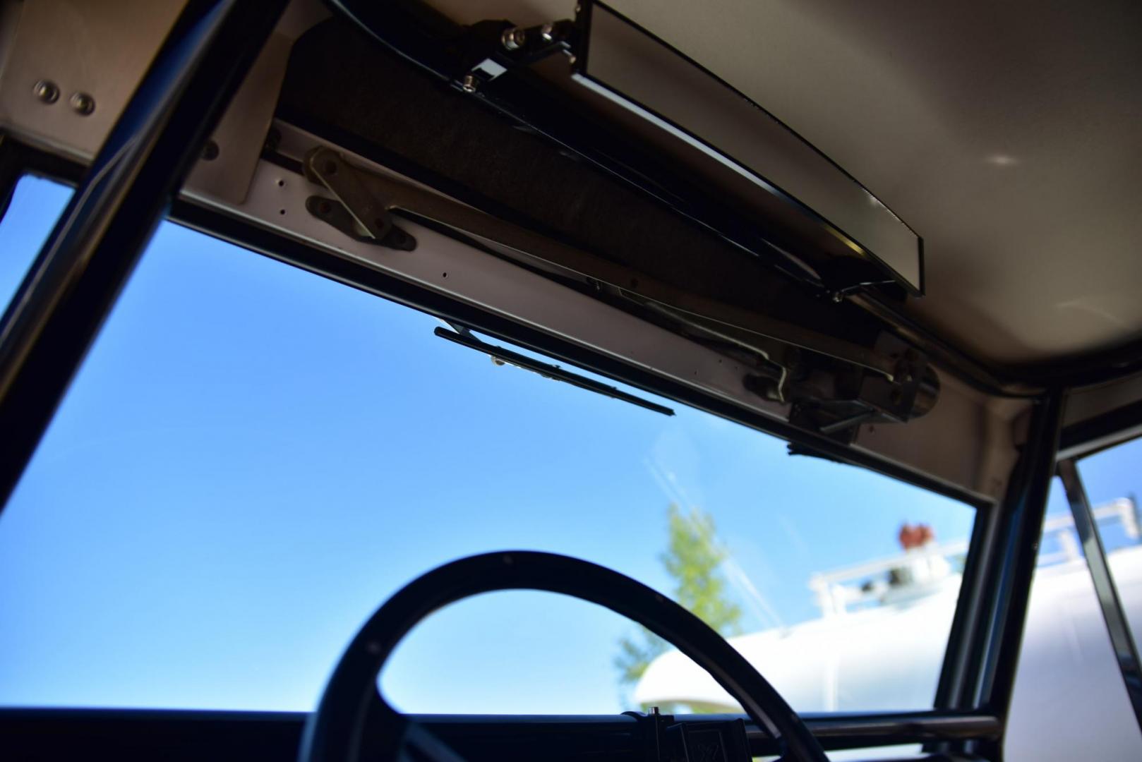 1971 White /Black / Grey Ford Bronco (U15GLK86693) with an 302 engine, np 435 4 speed transmission, located at 2630 Grass Valley Highway, Auburn, CA, 95603, (530) 508-5100, 38.937893, -121.095482 - 1971 FORD BRONCO BUILD CALIFORNIA BRONCO HARD TOP AND NO RUST REBUILT 302 WITH PERFORMANCE CAM, EDELBROCK MANIFOLD, HOLLEY AVENGER 650 CARB & MSD IGNITION NP 435 4 SPEED WITH WILD HORSE BILLET SHIFT EXTENDER DANA 20 WITH WILD HORSE TWIN STICK TRANSFER CASE NEW PAINLESS WIRING HARNESS RHINO LIN - Photo#277