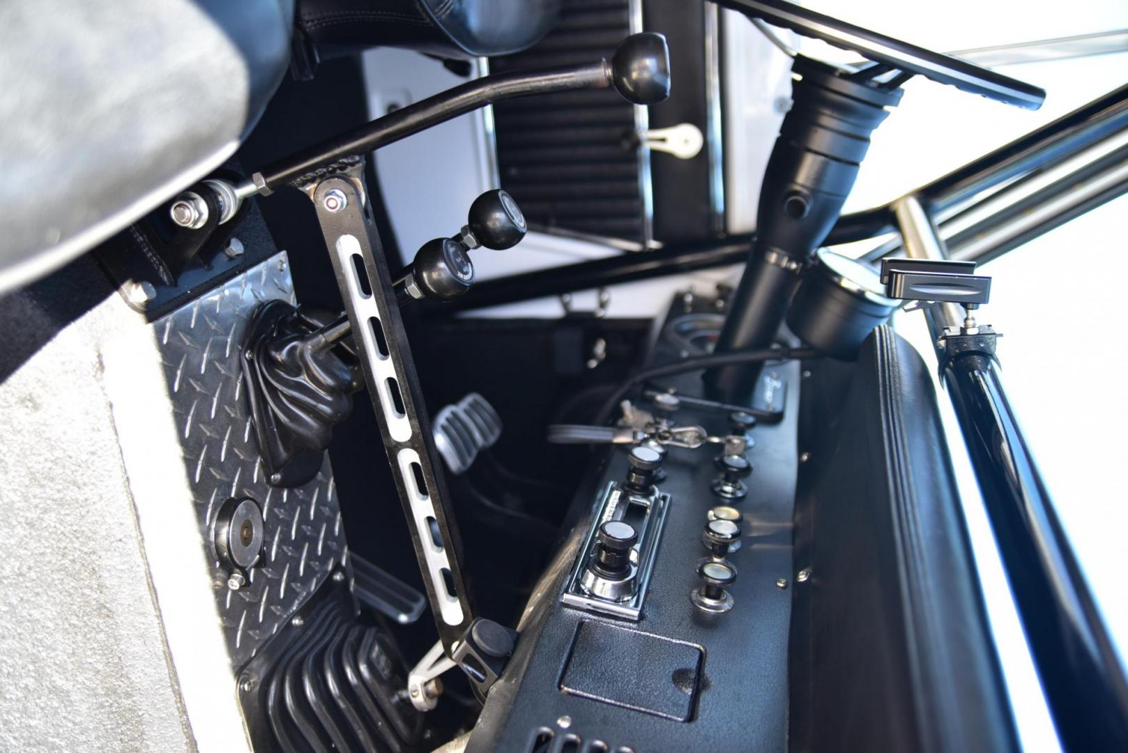 1971 White /Black / Grey Ford Bronco (U15GLK86693) with an 302 engine, np 435 4 speed transmission, located at 2630 Grass Valley Highway, Auburn, CA, 95603, (530) 508-5100, 38.937893, -121.095482 - 1971 FORD BRONCO BUILD CALIFORNIA BRONCO HARD TOP AND NO RUST REBUILT 302 WITH PERFORMANCE CAM, EDELBROCK MANIFOLD, HOLLEY AVENGER 650 CARB & MSD IGNITION NP 435 4 SPEED WITH WILD HORSE BILLET SHIFT EXTENDER DANA 20 WITH WILD HORSE TWIN STICK TRANSFER CASE NEW PAINLESS WIRING HARNESS RHINO LIN - Photo#283