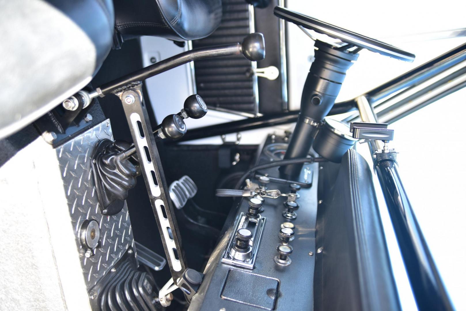 1971 White /Black / Grey Ford Bronco (U15GLK86693) with an 302 engine, np 435 4 speed transmission, located at 2630 Grass Valley Highway, Auburn, CA, 95603, (530) 508-5100, 38.937893, -121.095482 - 1971 FORD BRONCO BUILD CALIFORNIA BRONCO HARD TOP AND NO RUST REBUILT 302 WITH PERFORMANCE CAM, EDELBROCK MANIFOLD, HOLLEY AVENGER 650 CARB & MSD IGNITION NP 435 4 SPEED WITH WILD HORSE BILLET SHIFT EXTENDER DANA 20 WITH WILD HORSE TWIN STICK TRANSFER CASE NEW PAINLESS WIRING HARNESS RHINO LIN - Photo#284