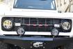 1971 White /Black / Grey Ford Bronco (U15GLK86693) with an 302 engine, np 435 4 speed transmission, located at 2630 Grass Valley Highway, Auburn, CA, 95603, (530) 508-5100, 38.937893, -121.095482 - 1971 FORD BRONCO BUILD CALIFORNIA BRONCO HARD TOP AND NO RUST REBUILT 302 WITH PERFORMANCE CAM, EDELBROCK MANIFOLD, HOLLEY AVENGER 650 CARB & MSD IGNITION NP 435 4 SPEED WITH WILD HORSE BILLET SHIFT EXTENDER DANA 20 WITH WILD HORSE TWIN STICK TRANSFER CASE NEW PAINLESS WIRING HARNESS RHINO LIN - Photo#312