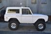 1971 White /Black / Grey Ford Bronco (U15GLK86693) with an 302 engine, np 435 4 speed transmission, located at 2630 Grass Valley Highway, Auburn, CA, 95603, (530) 508-5100, 38.937893, -121.095482 - 1971 FORD BRONCO BUILD CALIFORNIA BRONCO HARD TOP AND NO RUST REBUILT 302 WITH PERFORMANCE CAM, EDELBROCK MANIFOLD, HOLLEY AVENGER 650 CARB & MSD IGNITION NP 435 4 SPEED WITH WILD HORSE BILLET SHIFT EXTENDER DANA 20 WITH WILD HORSE TWIN STICK TRANSFER CASE NEW PAINLESS WIRING HARNESS RHINO LIN - Photo#313