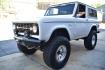 1971 White /Black / Grey Ford Bronco (U15GLK86693) with an 302 engine, np 435 4 speed transmission, located at 2630 Grass Valley Highway, Auburn, CA, 95603, (530) 508-5100, 38.937893, -121.095482 - 1971 FORD BRONCO BUILD CALIFORNIA BRONCO HARD TOP AND NO RUST REBUILT 302 WITH PERFORMANCE CAM, EDELBROCK MANIFOLD, HOLLEY AVENGER 650 CARB & MSD IGNITION NP 435 4 SPEED WITH WILD HORSE BILLET SHIFT EXTENDER DANA 20 WITH WILD HORSE TWIN STICK TRANSFER CASE NEW PAINLESS WIRING HARNESS RHINO LIN - Photo#319