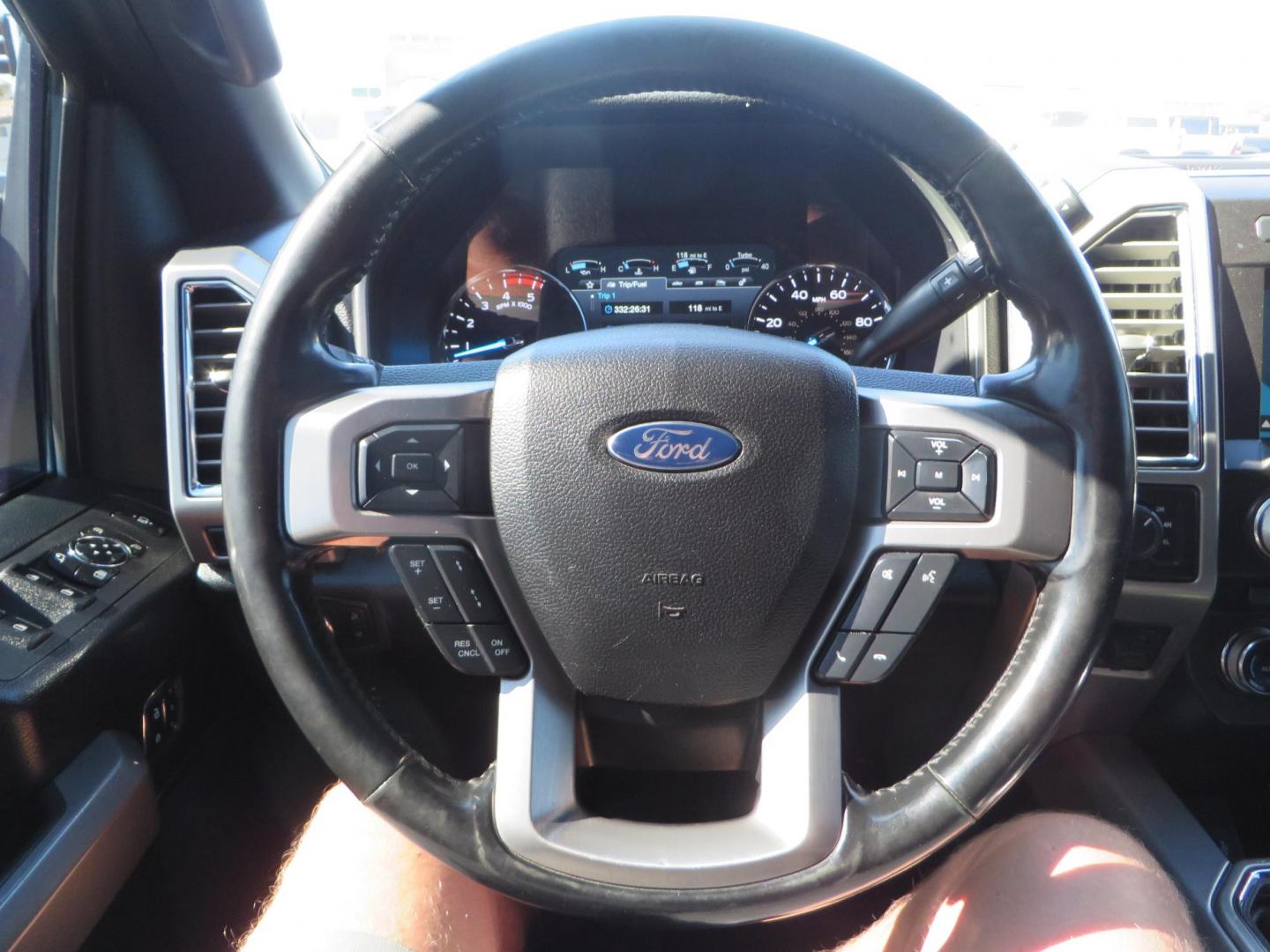 2017 BLACK Ford F-250 SD Platinum Crew Cab Short Bed 4WD (1FT7W2BT0HE) with an 6.7L V8 OHV 16V DIESEL engine, 6A transmission, located at 2630 Grass Valley Highway, Auburn, CA, 95603, (530) 508-5100, 38.937893, -121.095482 - Lifted F-250 featuring a SkyJacker long arm suspension system, Fox 2.5 remote reservoir coilovers, Fox 2.0 rear remote reservoir shocks, Fox dual steering stabilizers, 20" XD wheels, 37" Nitto Ridge Grappler tires, Racer X Mesh Grille, Airlift Air Bags, Painted badges, and window tint. - Photo#46