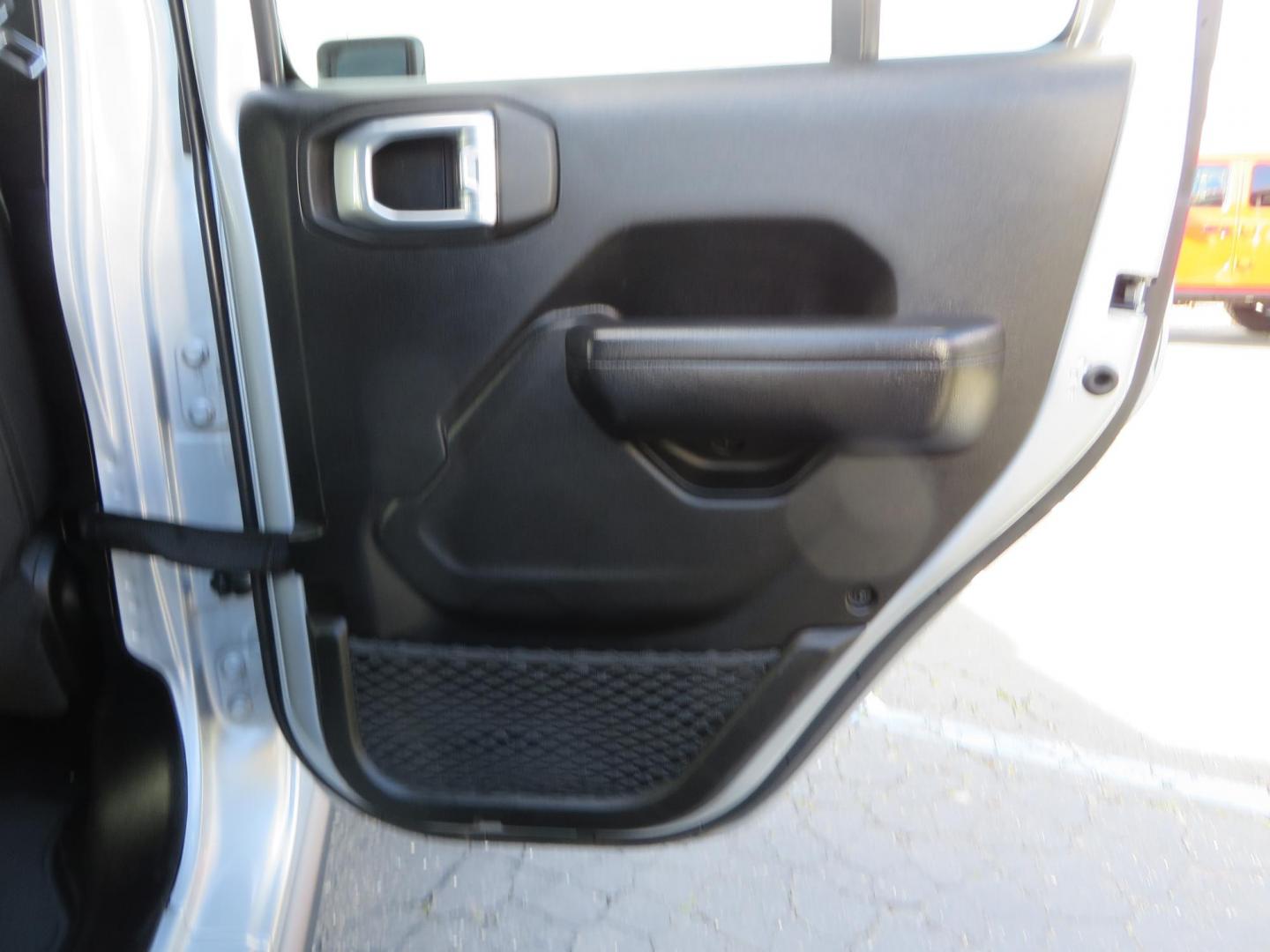 2023 SILVER Jeep Wrangler Unlimited Rubicon 4XE (1C4JJXR62PW) with an 2.0L L4 DOHC 16V HYBRID engine, 8A transmission, located at 2630 Grass Valley Highway, Auburn, CA, 95603, (530) 508-5100, 38.937893, -121.095482 - 4xe Rubicon featuring a JKS suspension system, Fox Adventure series shocks, 37" Toyo AT3 tires, 17" KMC Mesa wheels, and a Teraflex HD tire carrier. - Photo#54