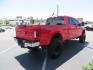 2017 Red Ford F-250 SD Lariat Crew Cab Long Bed 4WD (1FT7W2BT7HE) with an 6.7L V8 OHV 16V DIESEL engine, 6A transmission, located at 2630 Grass Valley Highway, Auburn, CA, 95603, (530) 508-5100, 38.937893, -121.095482 - Super Clean Lariat Superduty sitting on Carli Pintop suspension system, King 2.5 remote reservoir shocks, Radius Arms, High Mount stabilizer, Torsion Sway bar, and Deaver rear leaf springs, 38" Falken Wildpeak RT tires, 17" Method 315 wheels , and window tint. - Photo#4