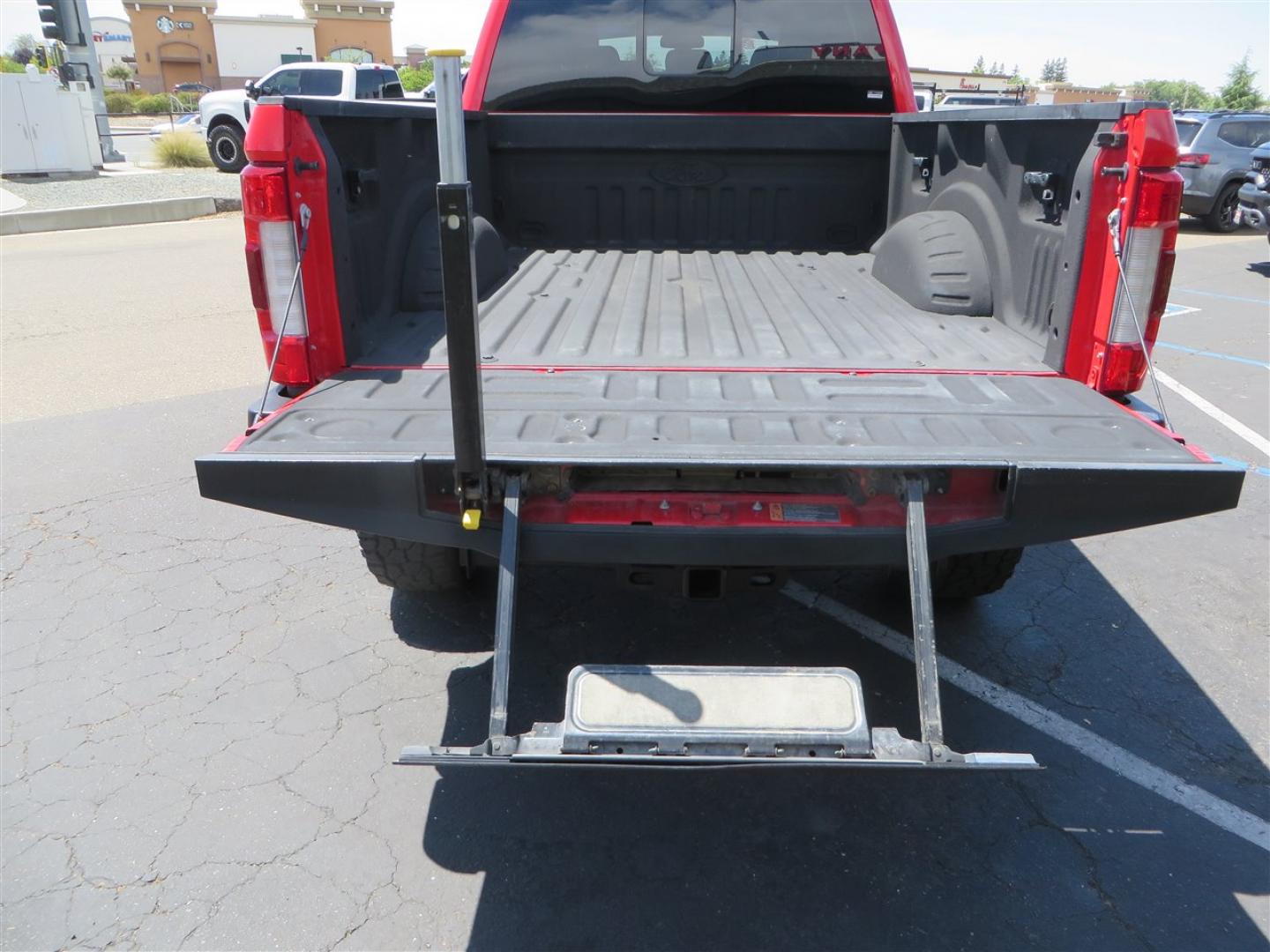 2017 Red Ford F-250 SD Lariat Crew Cab Long Bed 4WD (1FT7W2BT7HE) with an 6.7L V8 OHV 16V DIESEL engine, 6A transmission, located at 2630 Grass Valley Highway, Auburn, CA, 95603, (530) 508-5100, 38.937893, -121.095482 - Super Clean Lariat Superduty sitting on Carli Pintop suspension system, King 2.5 remote reservoir shocks, Radius Arms, High Mount stabilizer, Torsion Sway bar, and Deaver rear leaf springs, 38" Falken Wildpeak RT tires, 17" Method 315 wheels , and window tint. - Photo#19