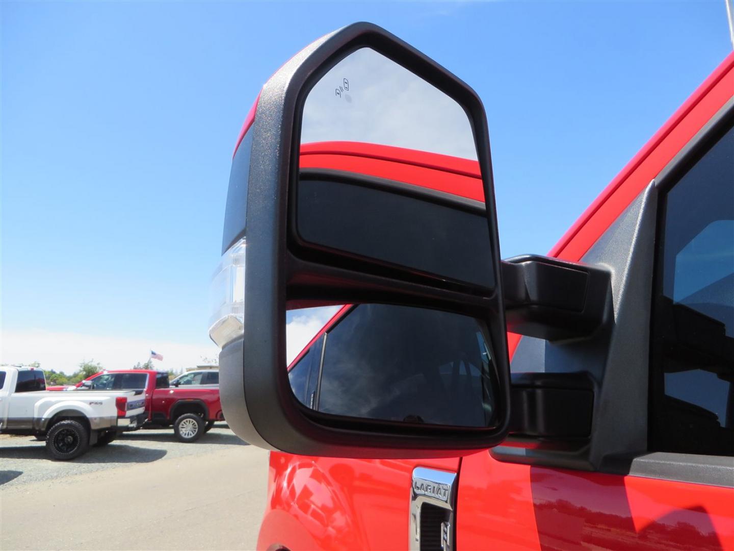 2017 Red Ford F-250 SD Lariat Crew Cab Long Bed 4WD (1FT7W2BT7HE) with an 6.7L V8 OHV 16V DIESEL engine, 6A transmission, located at 2630 Grass Valley Highway, Auburn, CA, 95603, (530) 508-5100, 38.937893, -121.095482 - Super Clean Lariat Superduty sitting on Carli Pintop suspension system, King 2.5 remote reservoir shocks, Radius Arms, High Mount stabilizer, Torsion Sway bar, and Deaver rear leaf springs, 38" Falken Wildpeak RT tires, 17" Method 315 wheels , and window tint. - Photo#23
