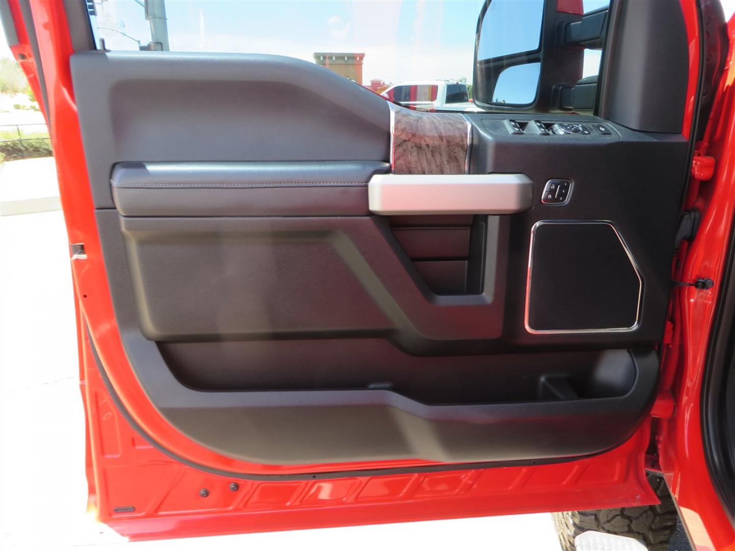 2017 Red Ford F-250 SD Lariat Crew Cab Long Bed 4WD (1FT7W2BT7HE) with an 6.7L V8 OHV 16V DIESEL engine, 6A transmission, located at 2630 Grass Valley Highway, Auburn, CA, 95603, (530) 508-5100, 38.937893, -121.095482 - Super Clean Lariat Superduty sitting on Carli Pintop suspension system, King 2.5 remote reservoir shocks, Radius Arms, High Mount stabilizer, Torsion Sway bar, and Deaver rear leaf springs, 38" Falken Wildpeak RT tires, 17" Method 315 wheels , and window tint. - Photo#25