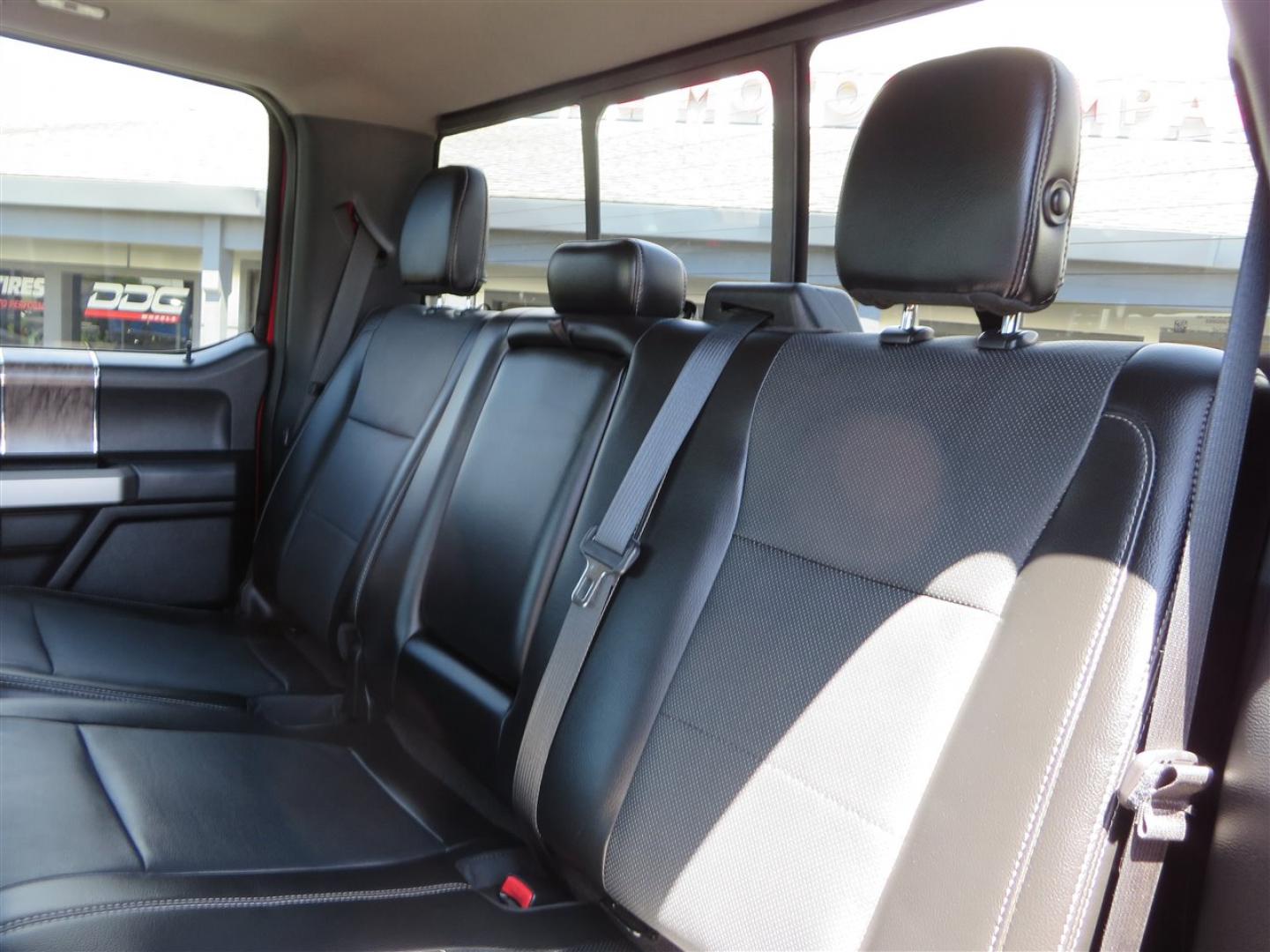 2017 Red Ford F-250 SD Lariat Crew Cab Long Bed 4WD (1FT7W2BT7HE) with an 6.7L V8 OHV 16V DIESEL engine, 6A transmission, located at 2630 Grass Valley Highway, Auburn, CA, 95603, (530) 508-5100, 38.937893, -121.095482 - Super Clean Lariat Superduty sitting on Carli Pintop suspension system, King 2.5 remote reservoir shocks, Radius Arms, High Mount stabilizer, Torsion Sway bar, and Deaver rear leaf springs, 38" Falken Wildpeak RT tires, 17" Method 315 wheels , and window tint. - Photo#56