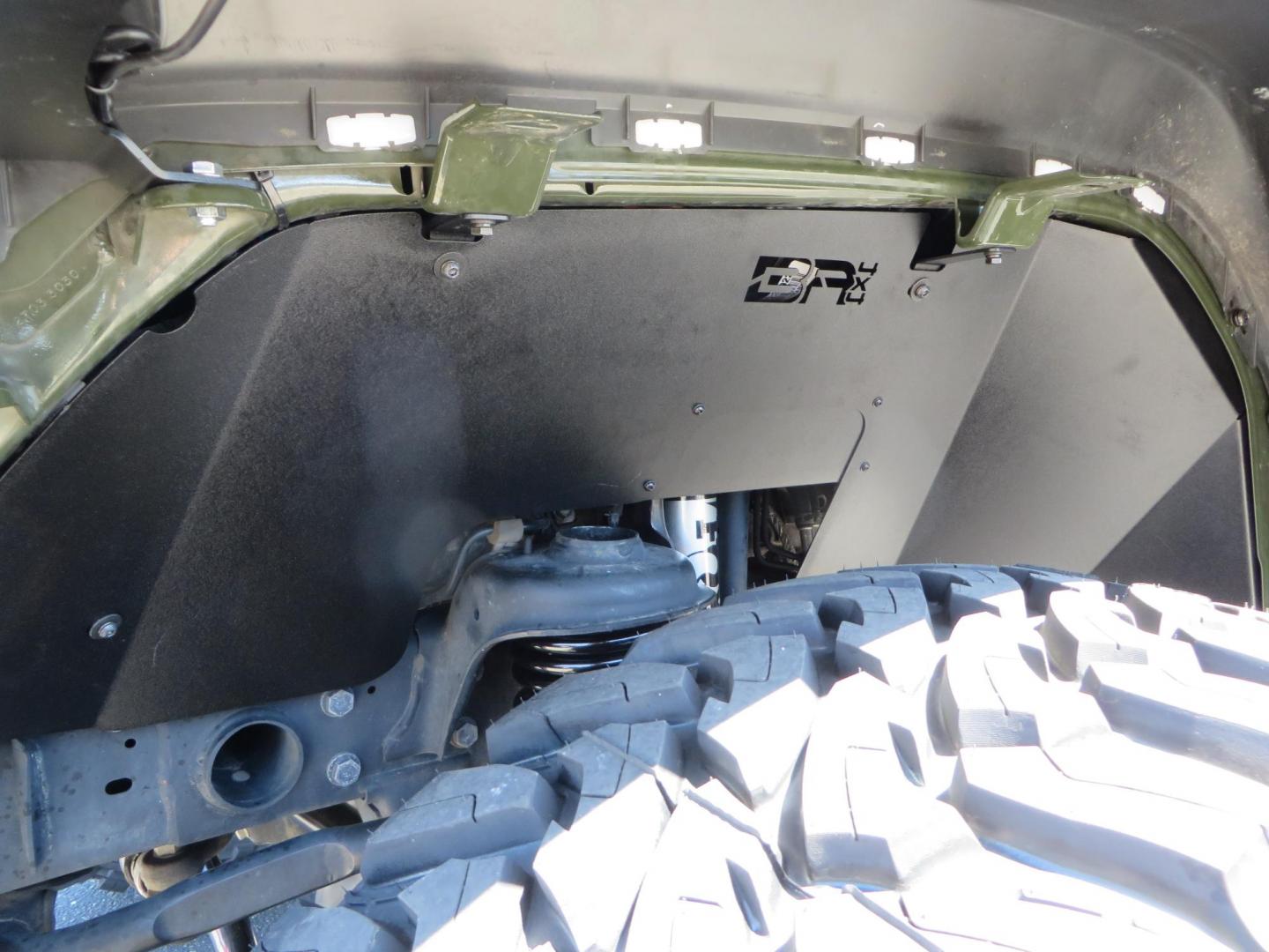 2021 GREEN Jeep Wrangler Unlimited Rubicon (1C4JJXFM6MW) with an 3.0L V6 DOHC 24V TURBO DIESEL engine, 6A transmission, located at 2630 Grass Valley Highway, Auburn, CA, 95603, (530) 508-5100, 38.937893, -121.095482 - Eco Diesel Rubicon features a JKS suspension system, Fox adventure series shocks, 17" Fuel Rincon wheels, 37" Toyo MT tires, Metal Cloak front fender guts delete, Body Armor front inner fender liners, DV8 rocker guards, Teraflex HD spare tire relocation, and Morimoto Headlights. - Photo#12