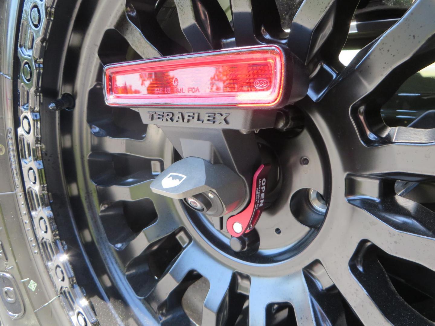 2021 GREEN Jeep Wrangler Unlimited Rubicon (1C4JJXFM6MW) with an 3.0L V6 DOHC 24V TURBO DIESEL engine, 6A transmission, located at 2630 Grass Valley Highway, Auburn, CA, 95603, (530) 508-5100, 38.937893, -121.095482 - Eco Diesel Rubicon features a JKS suspension system, Fox adventure series shocks, 17" Fuel Rincon wheels, 37" Toyo MT tires, Metal Cloak front fender guts delete, Body Armor front inner fender liners, DV8 rocker guards, Teraflex HD spare tire relocation, and Morimoto Headlights. - Photo#16