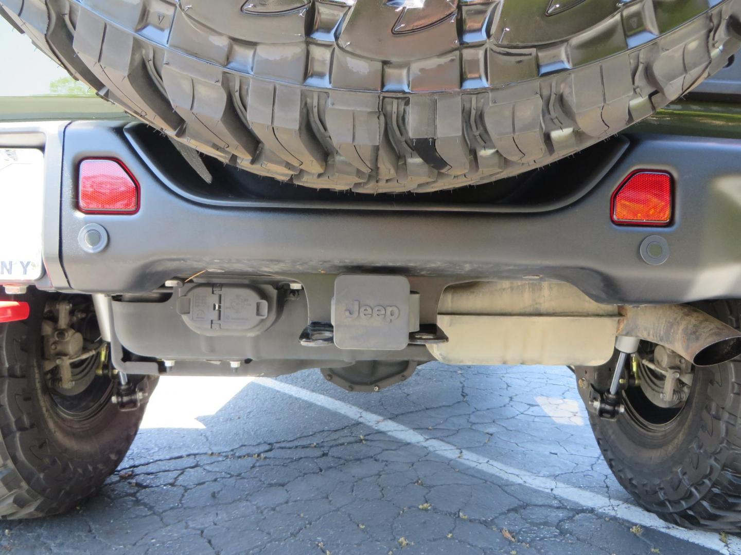 2021 GREEN Jeep Wrangler Unlimited Rubicon (1C4JJXFM6MW) with an 3.0L V6 DOHC 24V TURBO DIESEL engine, 6A transmission, located at 2630 Grass Valley Highway, Auburn, CA, 95603, (530) 508-5100, 38.937893, -121.095482 - Eco Diesel Rubicon features a JKS suspension system, Fox adventure series shocks, 17" Fuel Rincon wheels, 37" Toyo MT tires, Metal Cloak front fender guts delete, Body Armor front inner fender liners, DV8 rocker guards, Teraflex HD spare tire relocation, and Morimoto Headlights. - Photo#18