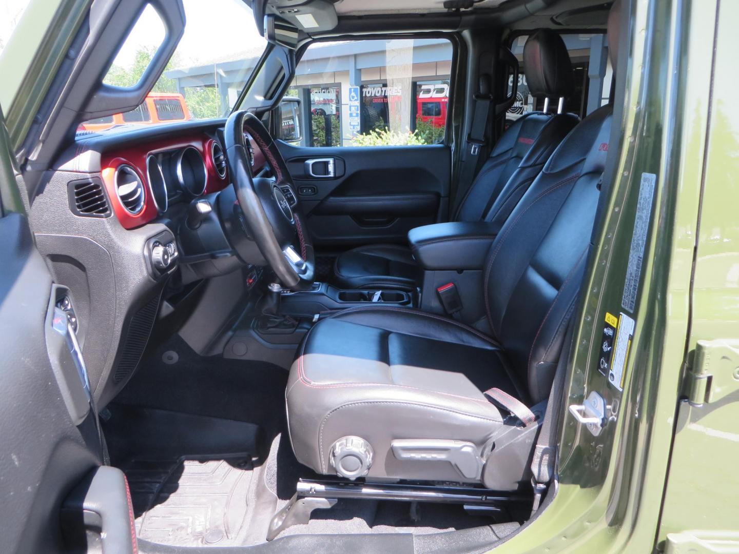 2021 GREEN Jeep Wrangler Unlimited Rubicon (1C4JJXFM6MW) with an 3.0L V6 DOHC 24V TURBO DIESEL engine, 6A transmission, located at 2630 Grass Valley Highway, Auburn, CA, 95603, (530) 508-5100, 38.937893, -121.095482 - Eco Diesel Rubicon features a JKS suspension system, Fox adventure series shocks, 17" Fuel Rincon wheels, 37" Toyo MT tires, Metal Cloak front fender guts delete, Body Armor front inner fender liners, DV8 rocker guards, Teraflex HD spare tire relocation, and Morimoto Headlights. - Photo#23
