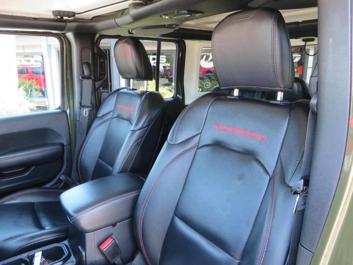 2021 GREEN Jeep Wrangler Unlimited Rubicon (1C4JJXFM6MW) with an 3.0L V6 DOHC 24V TURBO DIESEL engine, 6A transmission, located at 2630 Grass Valley Highway, Auburn, CA, 95603, (530) 508-5100, 38.937893, -121.095482 - Eco Diesel Rubicon features a JKS suspension system, Fox adventure series shocks, 17" Fuel Rincon wheels, 37" Toyo MT tires, Metal Cloak front fender guts delete, Body Armor front inner fender liners, DV8 rocker guards, Teraflex HD spare tire relocation, and Morimoto Headlights. - Photo#24