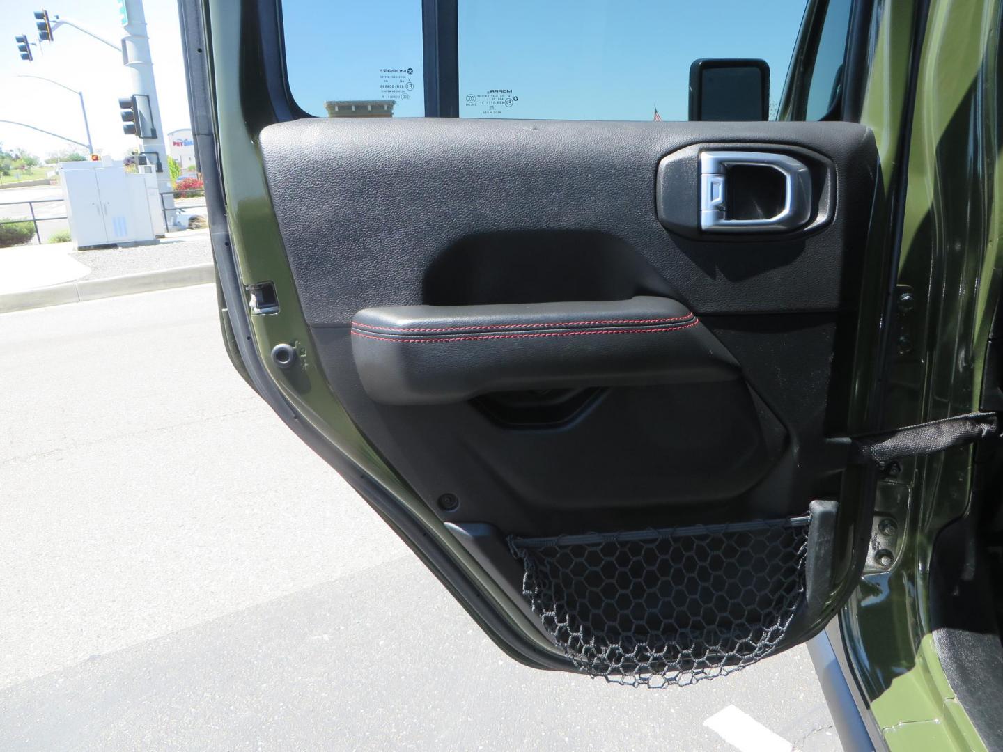 2021 GREEN Jeep Wrangler Unlimited Rubicon (1C4JJXFM6MW) with an 3.0L V6 DOHC 24V TURBO DIESEL engine, 6A transmission, located at 2630 Grass Valley Highway, Auburn, CA, 95603, (530) 508-5100, 38.937893, -121.095482 - Eco Diesel Rubicon features a JKS suspension system, Fox adventure series shocks, 17" Fuel Rincon wheels, 37" Toyo MT tires, Metal Cloak front fender guts delete, Body Armor front inner fender liners, DV8 rocker guards, Teraflex HD spare tire relocation, and Morimoto Headlights. - Photo#45