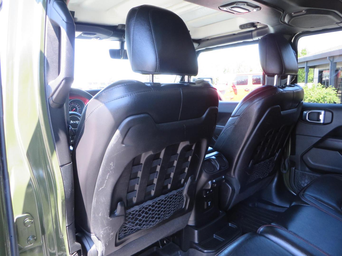 2021 GREEN Jeep Wrangler Unlimited Rubicon (1C4JJXFM6MW) with an 3.0L V6 DOHC 24V TURBO DIESEL engine, 6A transmission, located at 2630 Grass Valley Highway, Auburn, CA, 95603, (530) 508-5100, 38.937893, -121.095482 - Eco Diesel Rubicon features a JKS suspension system, Fox adventure series shocks, 17" Fuel Rincon wheels, 37" Toyo MT tires, Metal Cloak front fender guts delete, Body Armor front inner fender liners, DV8 rocker guards, Teraflex HD spare tire relocation, and Morimoto Headlights. - Photo#48